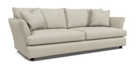 Hampstead Large Sofa in Classic Stripe Turtle Dove