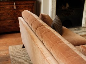Marylebone Large Sofa in Stain Resistant Classic Velvet Bracken