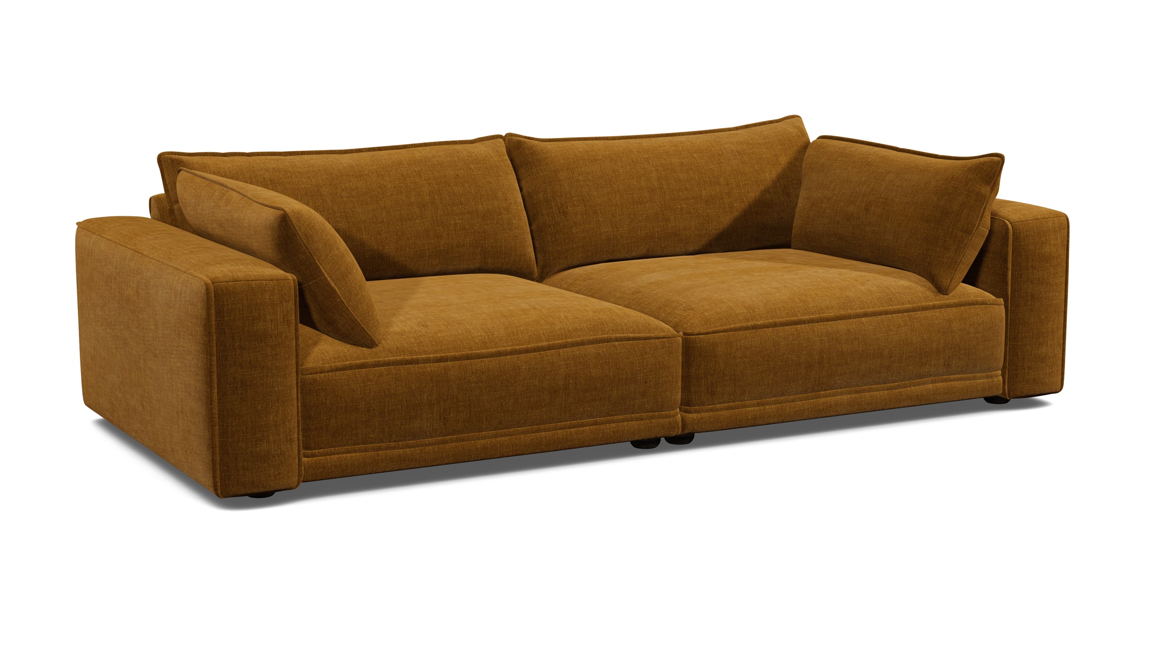 Wimbledon Large Sofa In Stain Resistant Chenille Sunbaked
