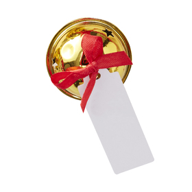Ginger Ray Gold Bell Christmas Place Card Holders
