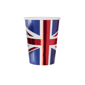 RO 410   Union Jack Paper Cups   Cut Out