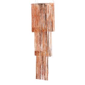 Ginger Ray Rose Gold Fringe Chandelier