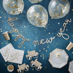 Ginger Ray Gold Foiled New Years Eve Party In A Box