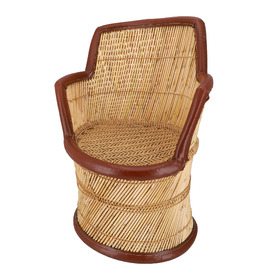 Sessel Schilfrohr braun