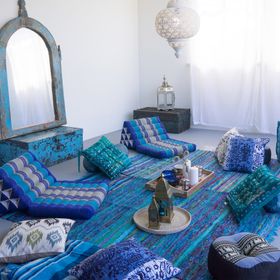 Trendfarbe Blau