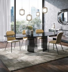 Esstisch Ablos aus Glas