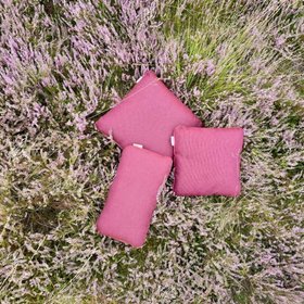 MERLOT & KREIDE - Outdoor Kissen - zweifarbig | hum