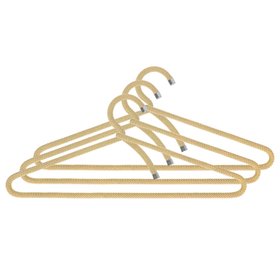 ROPE HANGER-| Textil-Kleiderbügel aus Seil - 3er Set | Peppermint Products