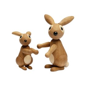 BOUNCE - Kleines Kaninchen Dekofigur aus Holz - Chresten Sommer | Spring Copenhagen