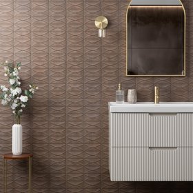 Tile Mountain Universe Art Decor Oxide Effect Matt Ceramic Wall Tile