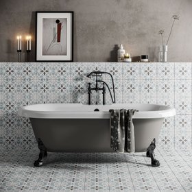 Tile Mountain Adele Light Blue Floor Tiles