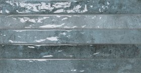 Ponto Blue Stone Effect Gloss Ceramic Wall Tiles From Tile Mountain