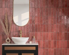Artesano Burgundy Wall Tiles from Tile Mountain