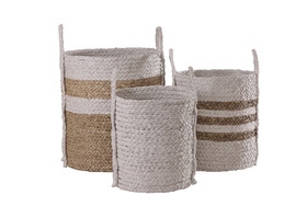 Flinders Baskets - White