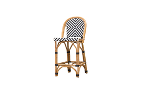 Lyon Bar Stool in natural rattan