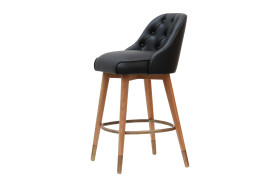 Piano Bar Stool - Black