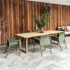 Rain  Dining  Chair in Olive Green