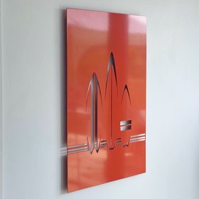 surfboard poster | orange