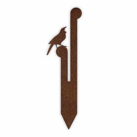 tui on korus garden art  | corten | XL - 1.55m tall