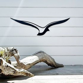 albatross in flight XL (1m) wall art | black