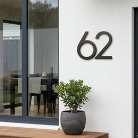extra large 50cm steel house numbers & letters | made to order