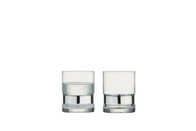 Anton Studio Designs £22.55 SoHo Set Of 2 DOF Tumblers (Silver) www.notjustjugs.com