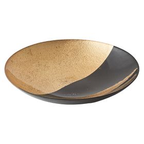 ANTON STUDIO DESIGNS £34.25 Black & Gold Fusion Glass Bowl Www.notjustjugs.com