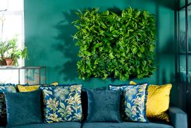 Wandbegrünung mit lebenden Pflanzen -  LivePanel PACK von Mobilane