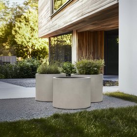 Pflanzgefäß ZYLINDER Beton