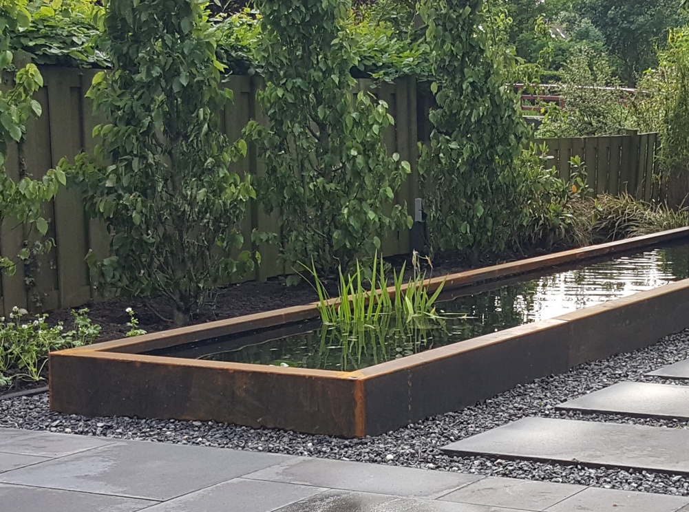 Design Wasserbecken  Aluminium von ADEZZ - für Garten & Terrasse