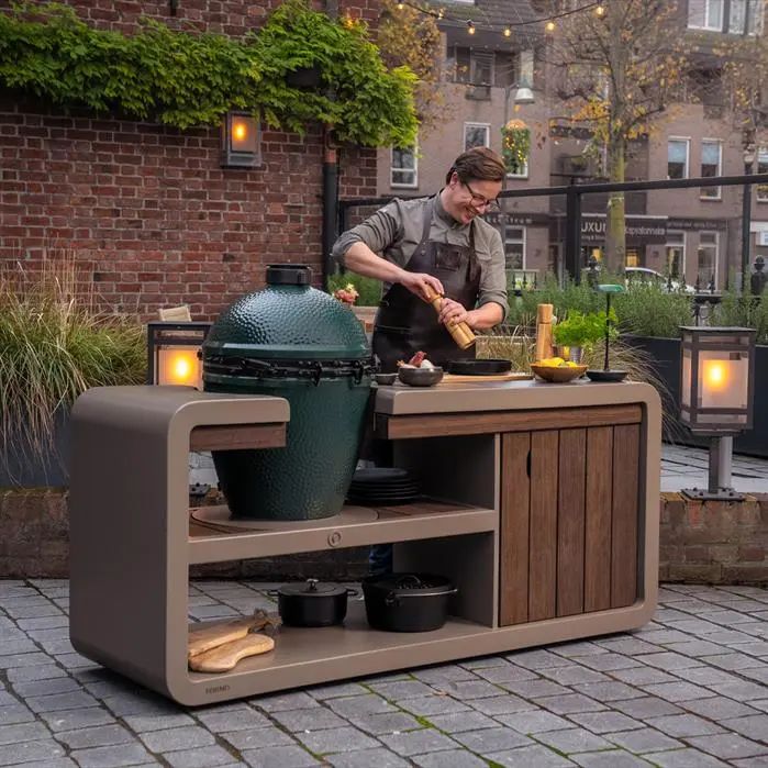 Kamado Grill-Station