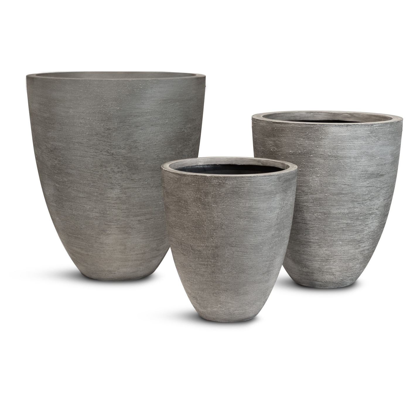 CLOUD Pflanzgefäß Steinoptik -  3 Größen
