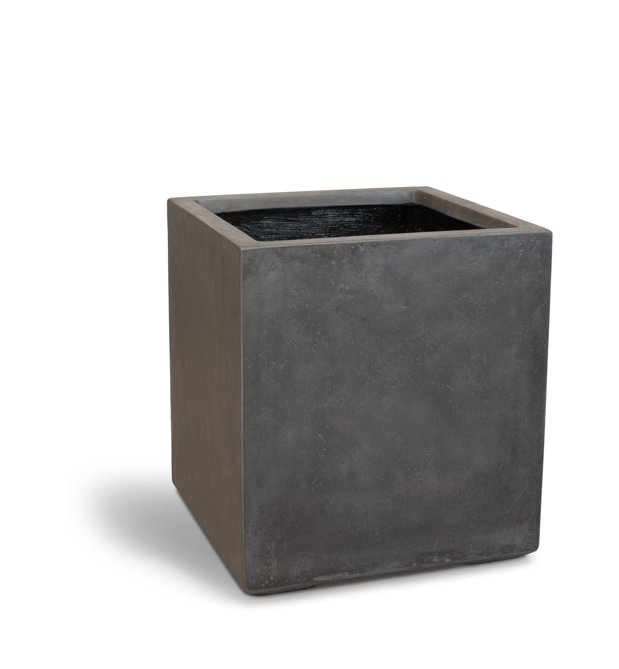 Pflanzgefäß Beton-Look Anthrazit