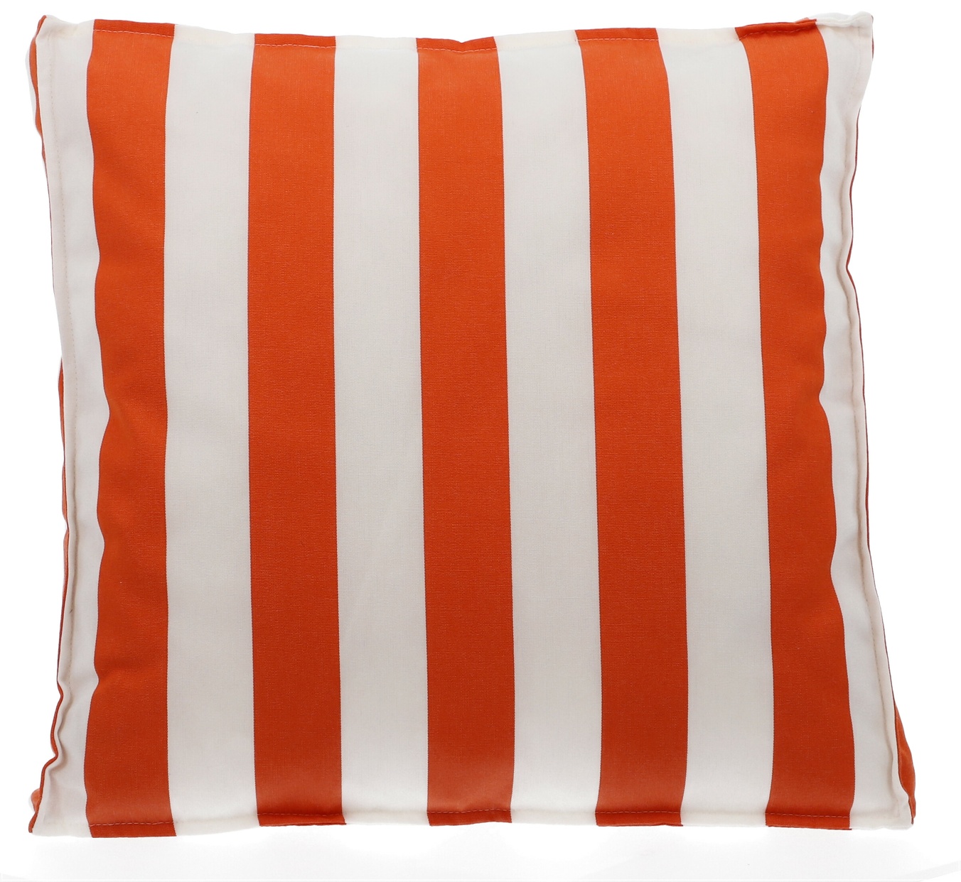 Outdoor-Kissen SOMNIA Orange gestreift 50x50 cm