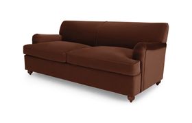 Orson Sofa Bed, Warm Caramel Velvet