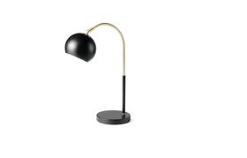 Jak Arch Overreach Table Lamp, Black & Brass