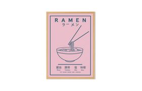 Violet Studio, 'Ramen Food Poster' Framed Print, A2
