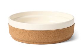 LIGA Serving Bowl, Cream Cork & Ceramic