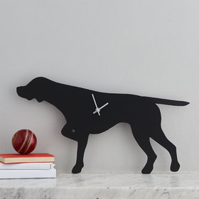 Pointer Clock with ticking tail