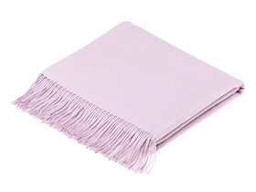 Alpaca Throw - Soft Pink