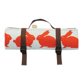 Picnic Blanket Kissing Rabbits