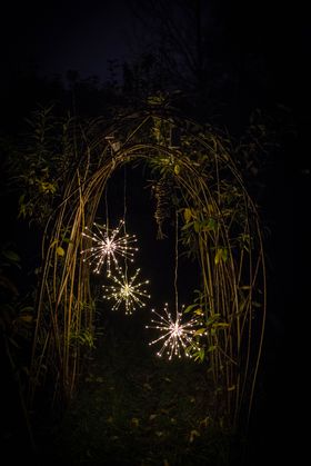 Starburst LED Hanging Light (2)