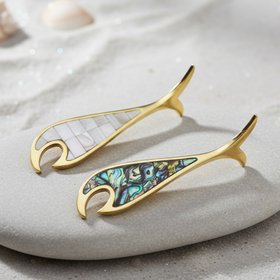 Fish Bottle Opener with Mother-of-Pearl Inlay, lifestyle 2