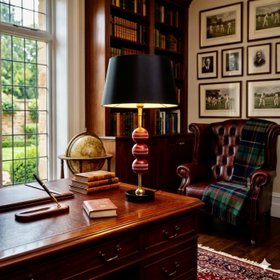 Cricket Ball Table Lamp, lifestyle 2