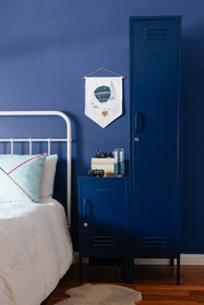 Mustard Made Skinny Navy Locker