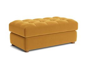 Easy Glider Footstool in Butterscotch Clever Velvet