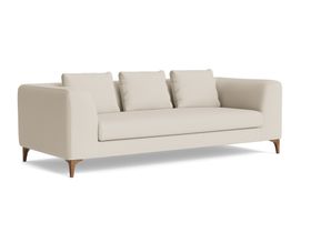 La Dolce Seater Sofa Large in Whipped Cream White Boucle