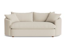NEW Curvella Sofa Medium in Whipped Cream Clever Boucle
