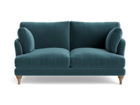 Smithy Sofa Small in Sopping Seagrass Clever Velvet