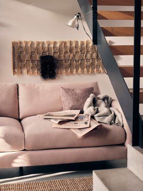 Squishmeister Sofa in Pressed Petals Clever Cotton